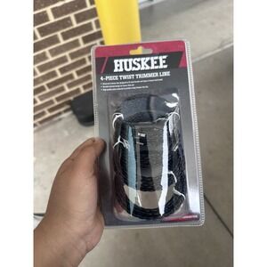 Huskee 4-Piece Twist Trimmer Line 2-0.95/ 2-0.80 Heavy Duty Factory Sealed New